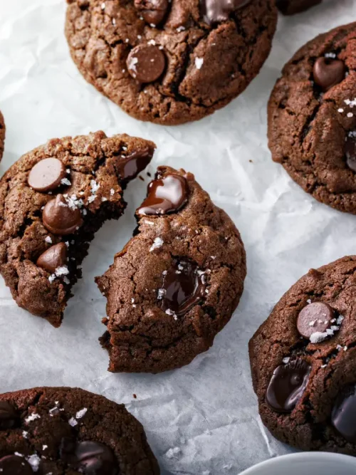 Double Chocochip Cookies