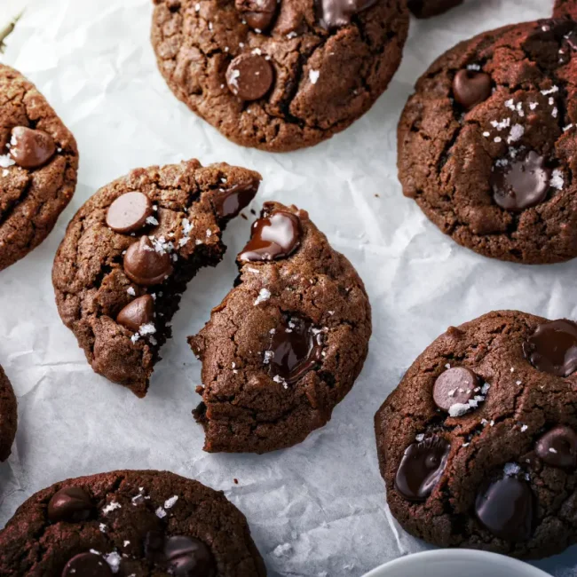 Double Chocochip Cookies
