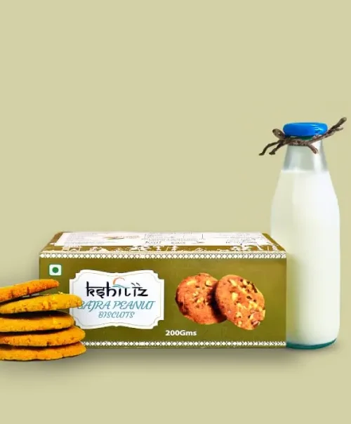 Bajra Peanut Biscuit -200Gm