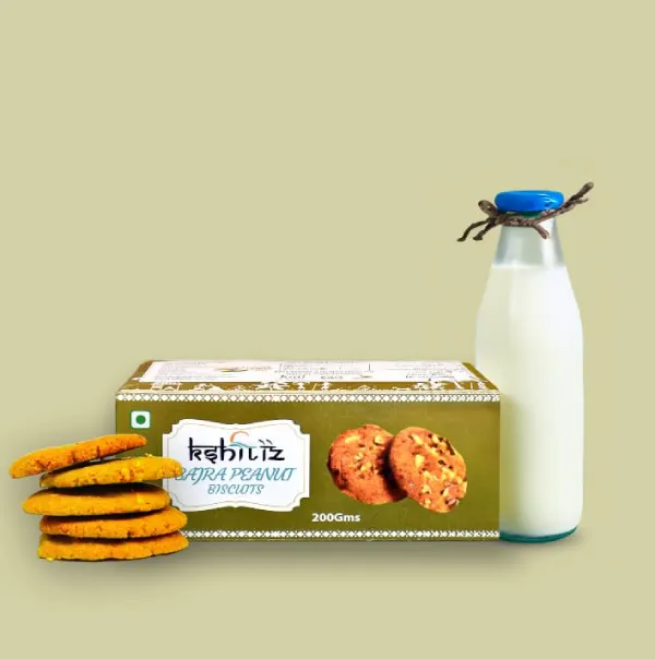 Bajra Peanut Biscuit -200Gm