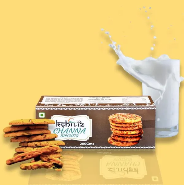 Chana flaxseed Biscuit -200Gm